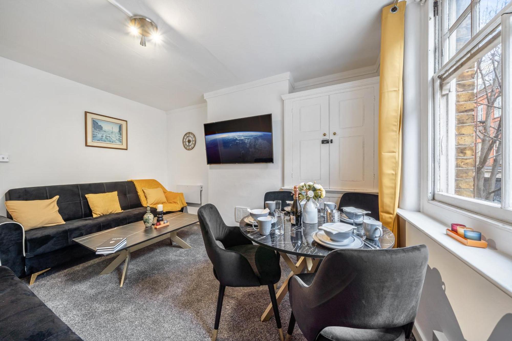 Chic Urban Retreat 1 Bedroom Gem In Covent Garden Londres Exterior foto